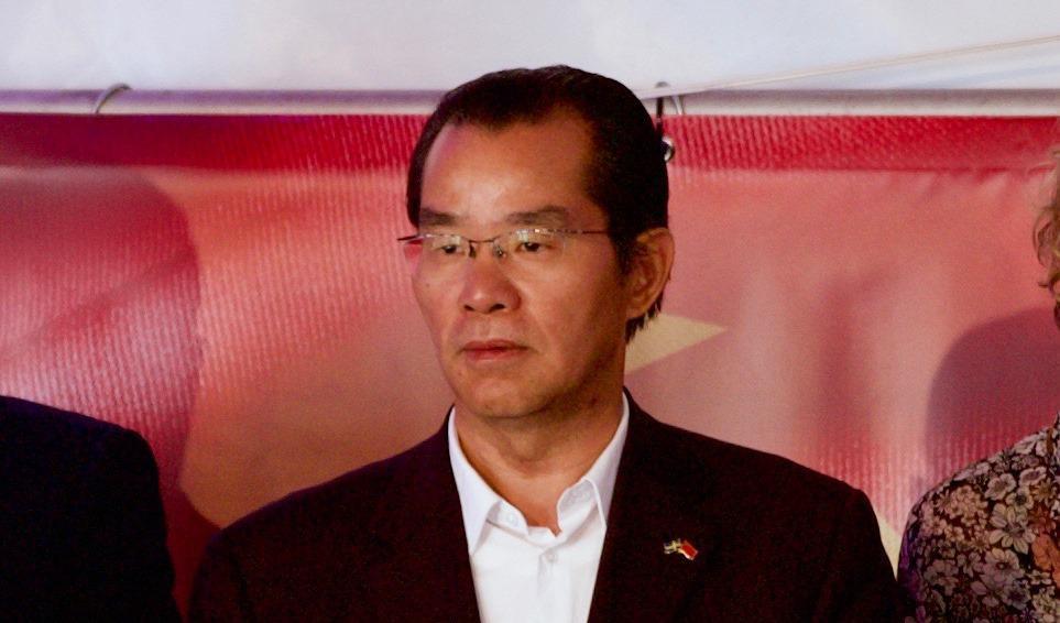 

Kinas ambassadör i Sverige, Gui Congyou, under Almedalsveckan 2019. Foto: Marcus Strand/Epoch Times arkivbild                                                                                                