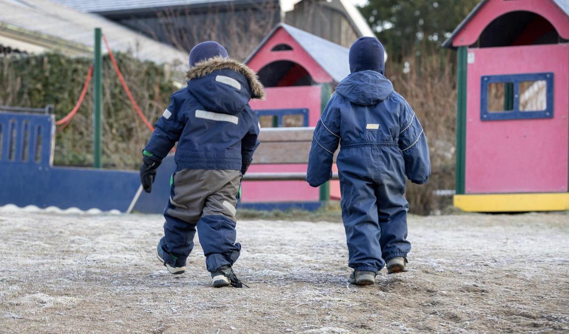 Förskolebarn i Norrköping ska inte övervakas med hjälp av digitala armband. Foto: Foto: NTB/Scanpix/TT-arkivbild