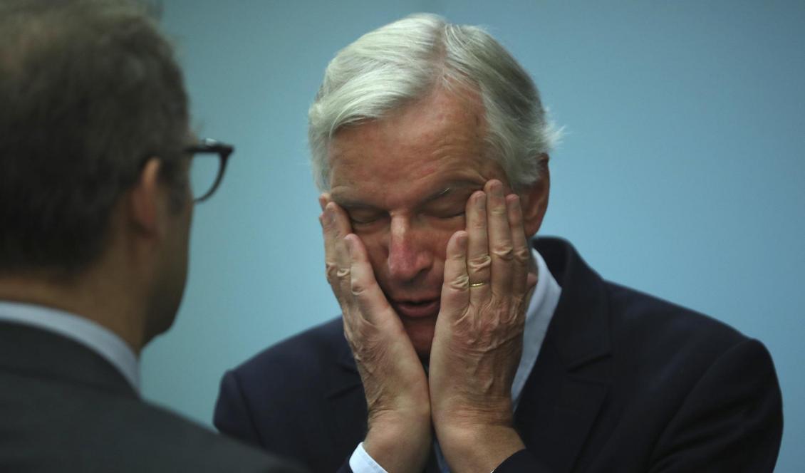 EU:s chefsförhandlare Michel Barnier. Foto: Francisco Seco/AP/TT