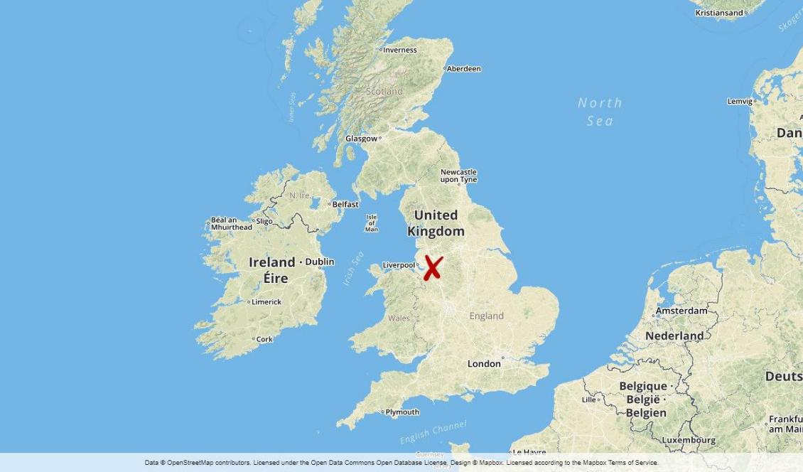 En man har anfallit personer med kniv i Manchester. Foto: TT