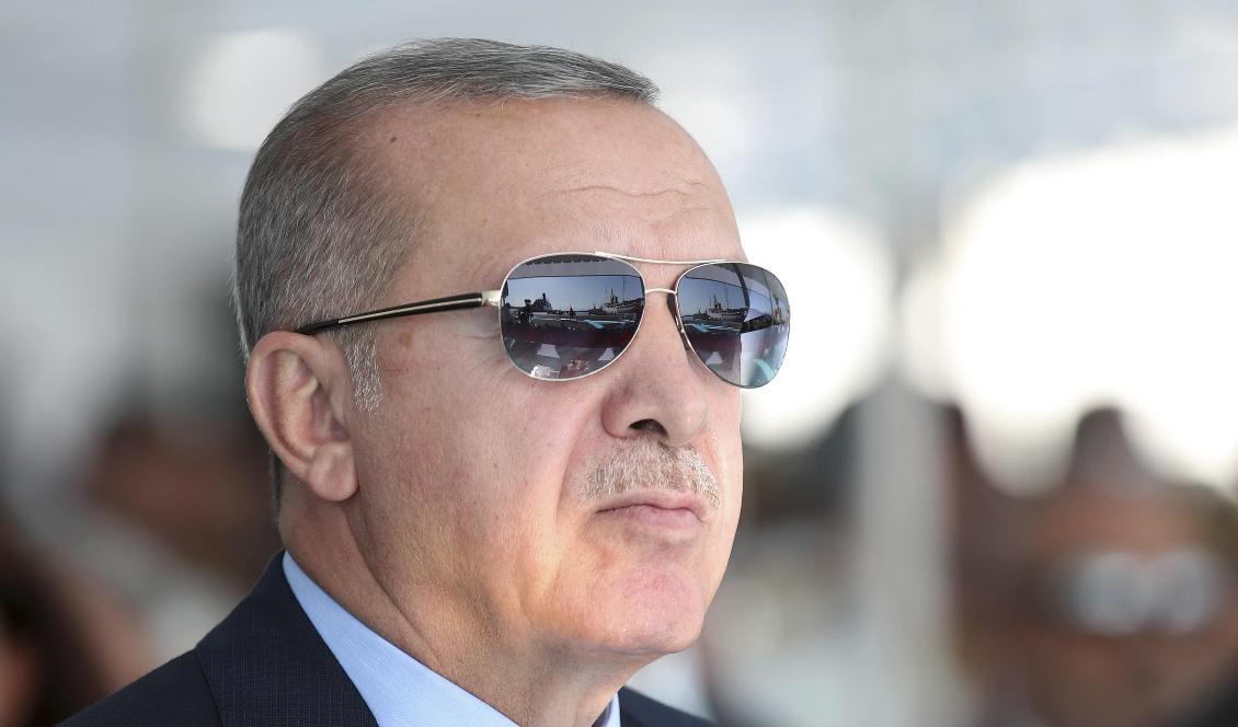Turkiets president Recep Tayyip Erdogan. Foto: Presidential Press Service via AP/TT