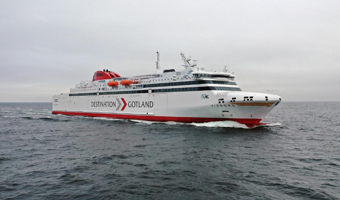Turerna med M/S Visborg är inställda. Foto: Destination Gotland