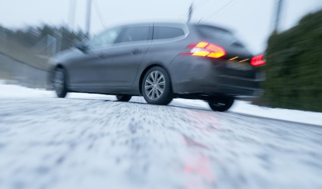 SMHI varnar för plötslig ishalka. Foto: Terje Pedersen