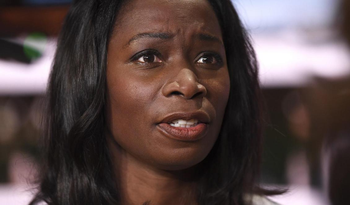 Liberalernas partiledare Nyamko Sabuni (L) vill inte fälla Morgan Johansson. Foto: Fredrik Sandberg/TT-arkivbild