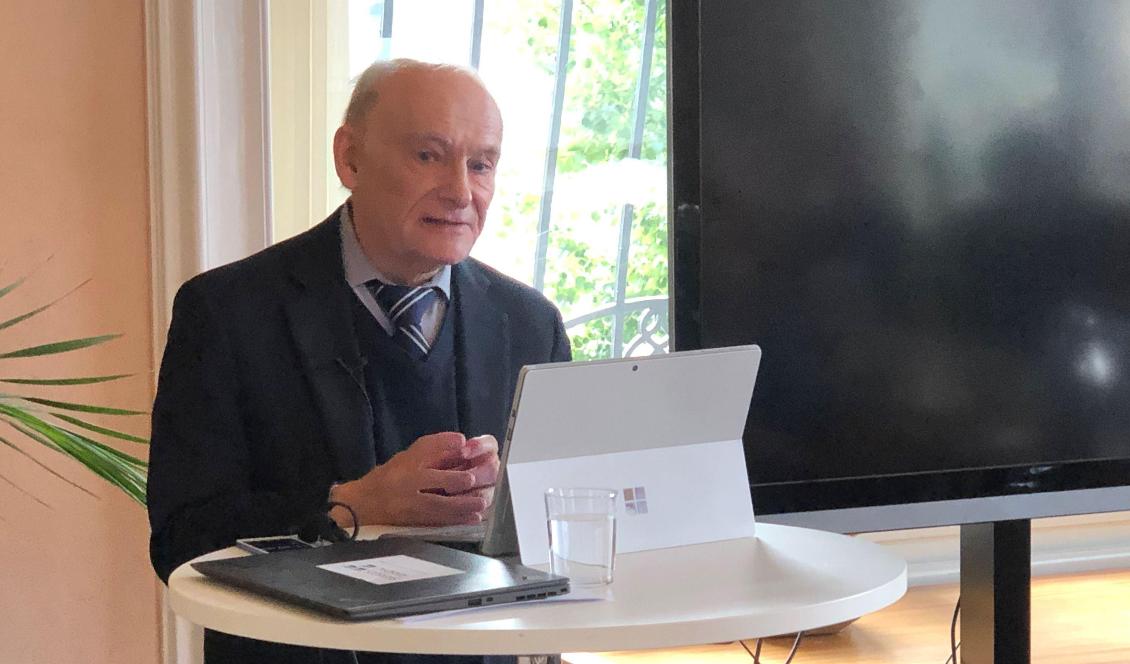 Utredaren och människorättsadvokaten David Matas gästade Sveriges riksdag den 19 september 2019. Foto: Epoch Times