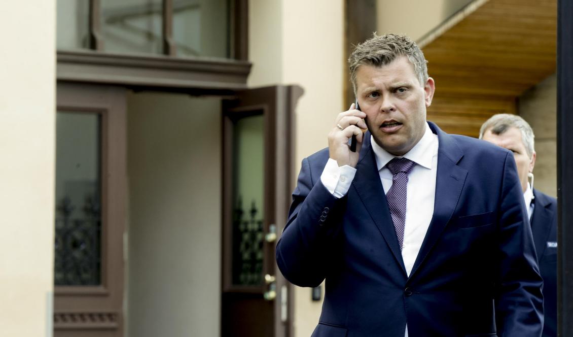 Norges justitieminister Jøran Kallmyr. Foto: Vidar Ruud/NTB Scanpix/TT-arkivbild