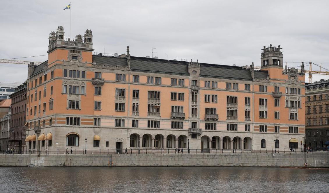 Rosenbad i Stockholm. Foto: Vilhelm Stokstad/TT-arkivbild