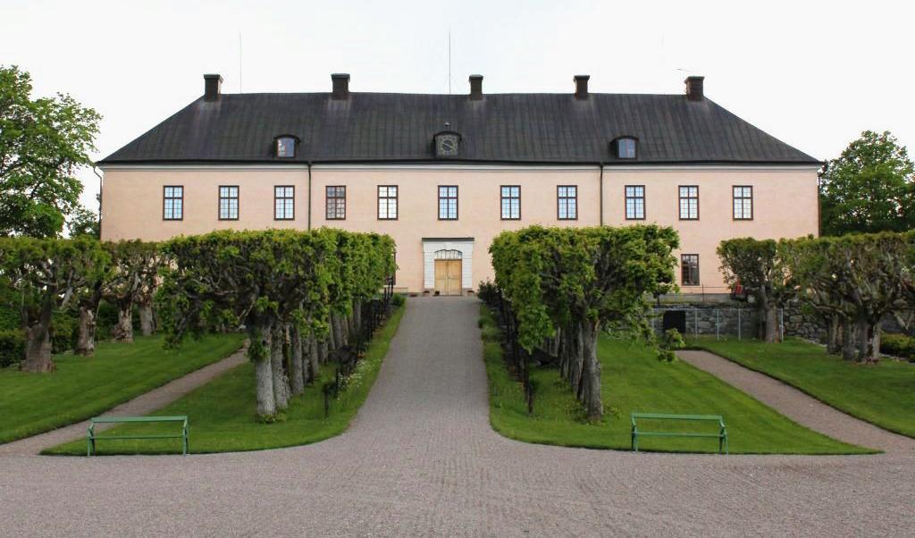 Grönsöö slott, ett av mälarslotten. Foto: Grönsöö slott
