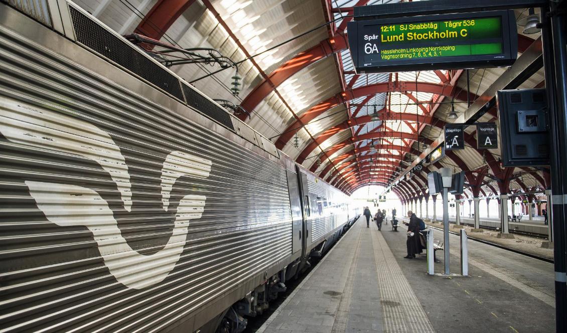 Kostnaden för höghastighetståg underskattas av Trafikverket, anser näringslivsorganisationen Stockholms handelskammare. Foto: Emil Langvad/TT-arkivbild