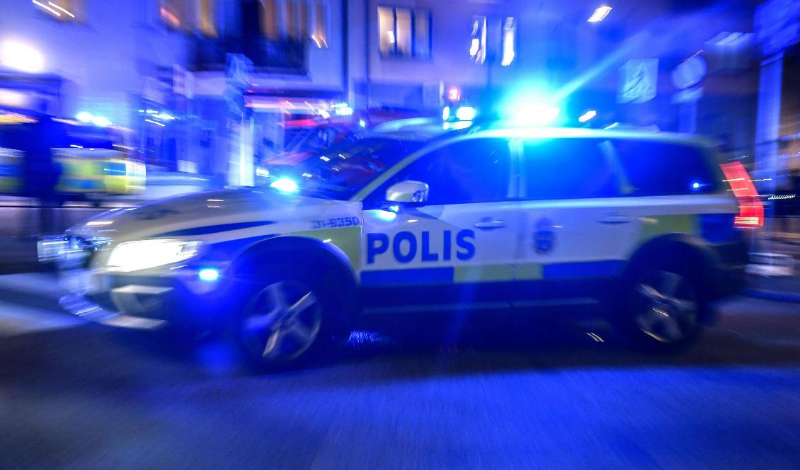 Tre män jagas efter att ha hotat middagsgäster. Foto: Anders Wiklund/TT-arkivbild