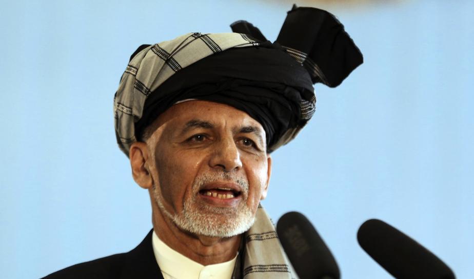 Afghanistans president Ashraf Ghani. Foto: Rahmat Gul/AP/TT-arkivbild