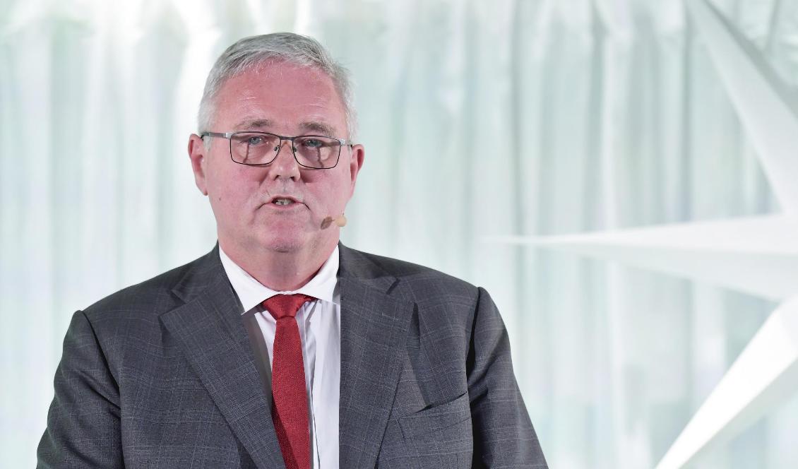 Centerpartiets vikarierande partiledare Anders W Jonsson. Foto: Jessica Gow/TT