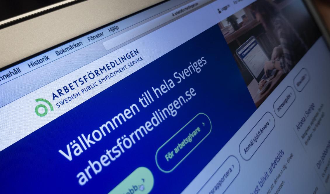 Långtidsarbetslösheten kommer öka, enligt Arbetsförmedlingen. Foto: Stina Stjernkvist/TT-arkivbild