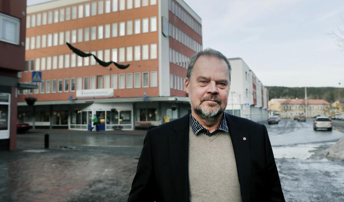 
Uppgivenhet i glesbygden: Kommunalråd Jan Sahlén (S) i Kramfors är övertygad om att människor dumpats i den västernorrländska kommunen. Foto: Mats Andersson/TT                                                
