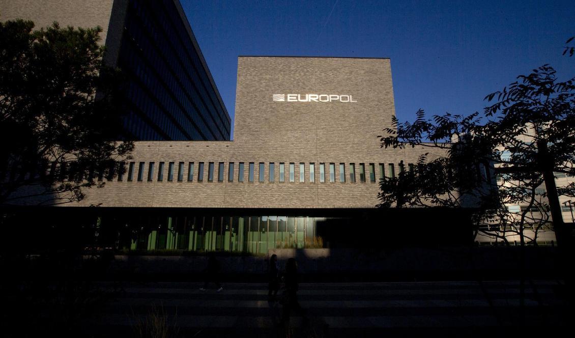 
Europols högkvarter i Haag, Nederländerna. Foto: Peter Dejong/AP/TT-arkivbild                                                