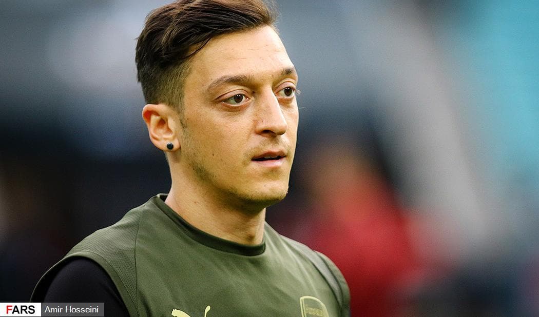 Fotbollsspelaren Mesut Özil under en träning, den 28 maj 2019. Foto: Amir Hosseini/Fars News Agency CC BY 4.0