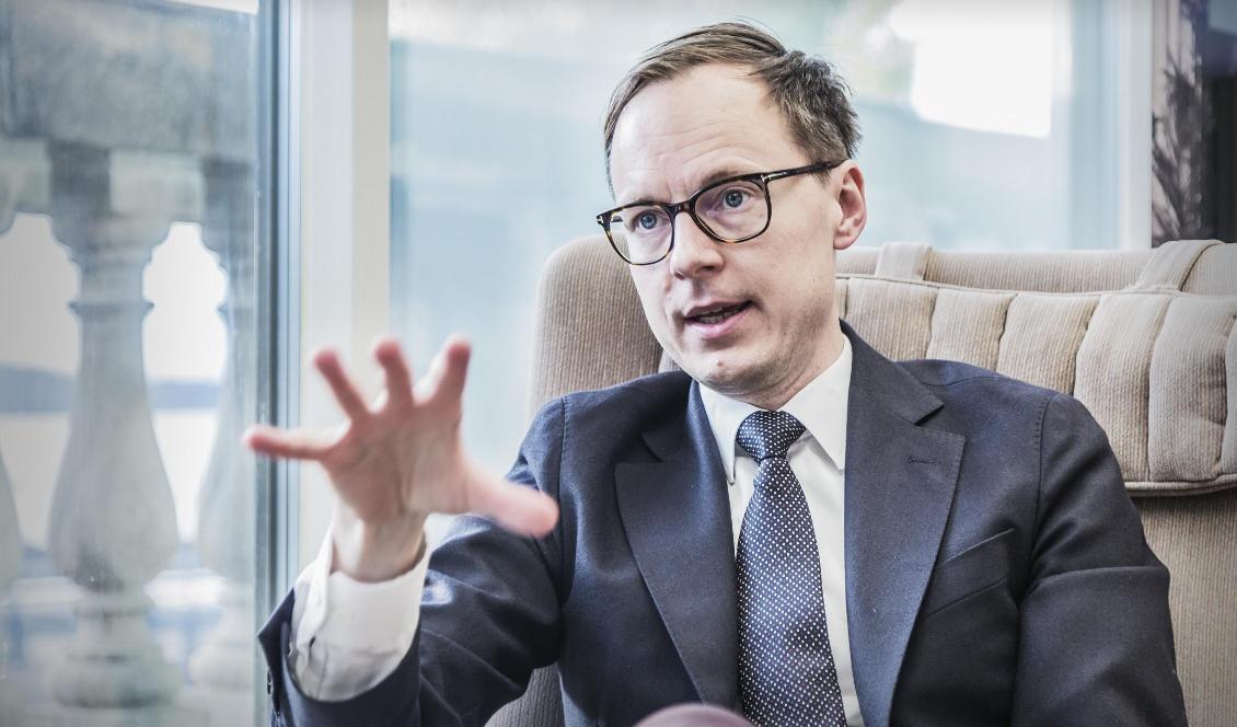 
Mats Persson, ekonomisk-politisk talesperson för Liberalerna, oroas av kostnaderna för nya snabbtågsbanor. Foto: Veronica Johansson/SvD/TT-arkivbild                                                
