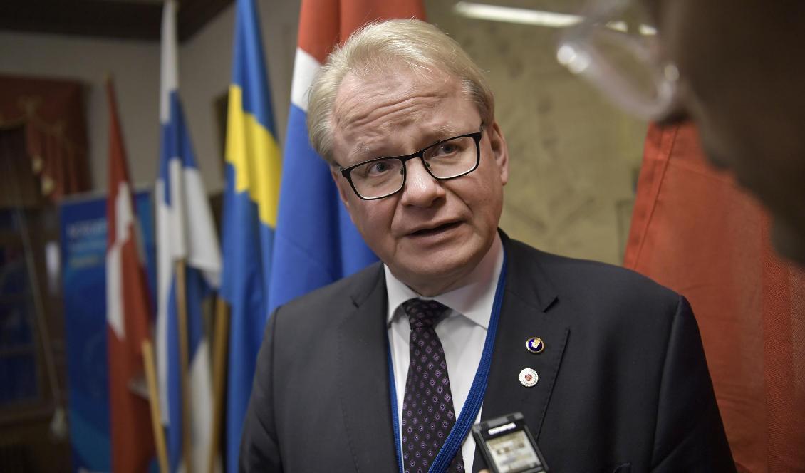 Sveriges försvarsminister Peter Hultqvist. Foto: Pontus Lundahl/TT-arkivbild