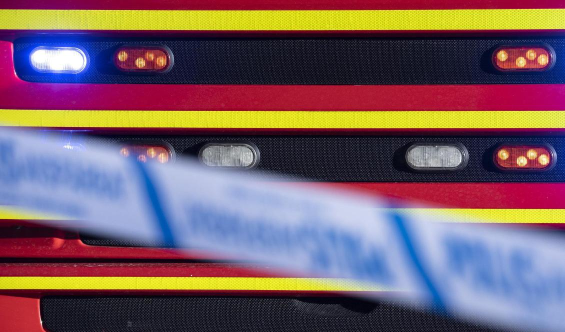 Vad som orsakat branden är oklart. Foto: Johan Nilsson/TT-arkivbild