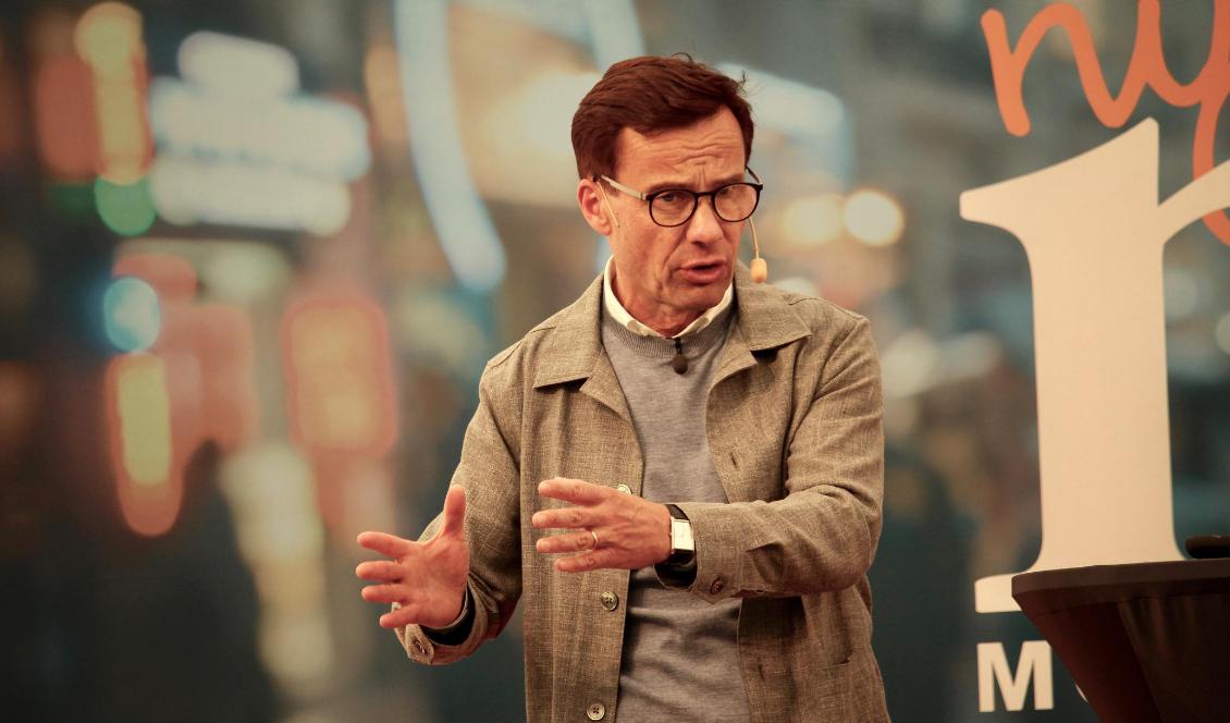 Moderaternas partiledare, Ulf Kristersson. Foto: Susanne W Lamm/Epoch Times-arkivbild