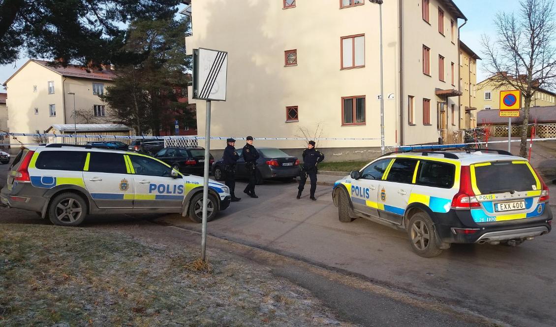 

Två explosioner inträffade natten till fredagen i Sörby i Gävle. Foto: Epoch Times                                                                                                
