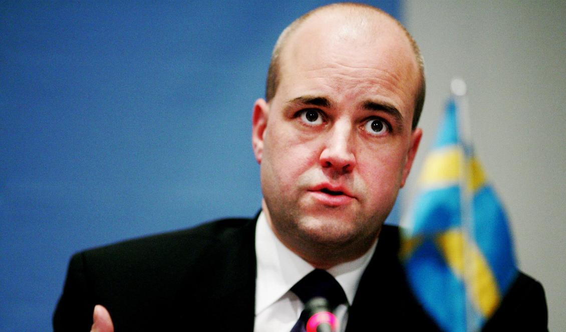 

Fredrik Reinfeldt under sin tid som svensk statsminister, Köpenhamn 2006. Foto: Magnus Fröderberg/norden.org CC BY 2.5 DK                                                                                            
