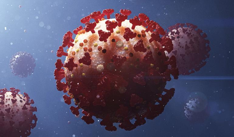 Coronaviruset smittar framförallt via droppsmitta. Det kan även uppstå aerosolsmitta, små droppar som håller sig i luften längre, men det är främst inom sjukvården. Foto: Stefan Hörberg/Rithuset AB