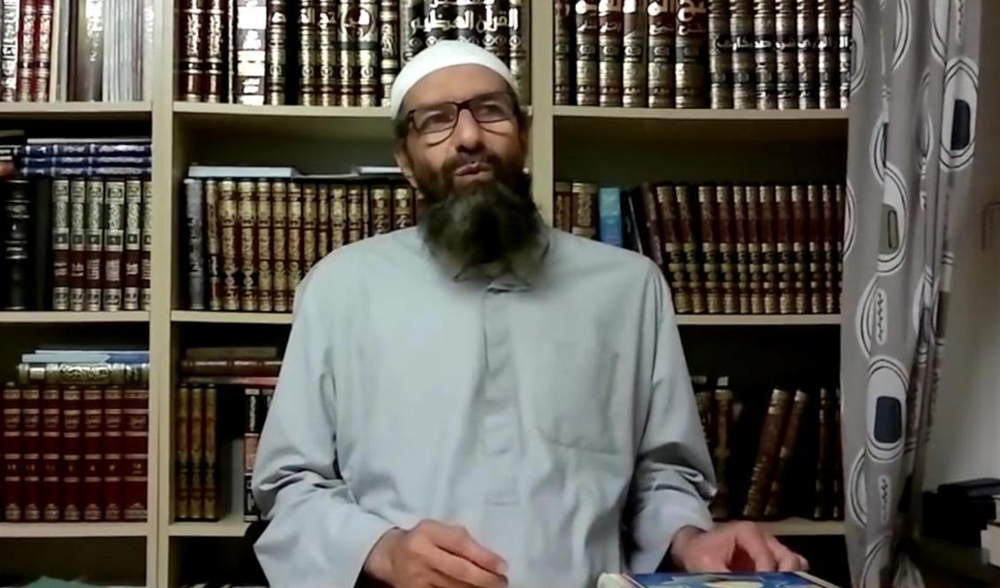 
Den radikale imamen i Gävle, Abu Raad. Foto: Skärmdump/Youtube                                                