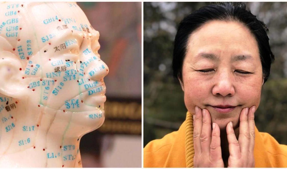 Kroppens meridiansystem är en grundläggande del i den traditionella kinesiska medicinen. Vid massage på vissa punkter löser man upp blockeringar i meridianerna. Foto: Piqsels (vä), Ella Kalogritsa (hö)