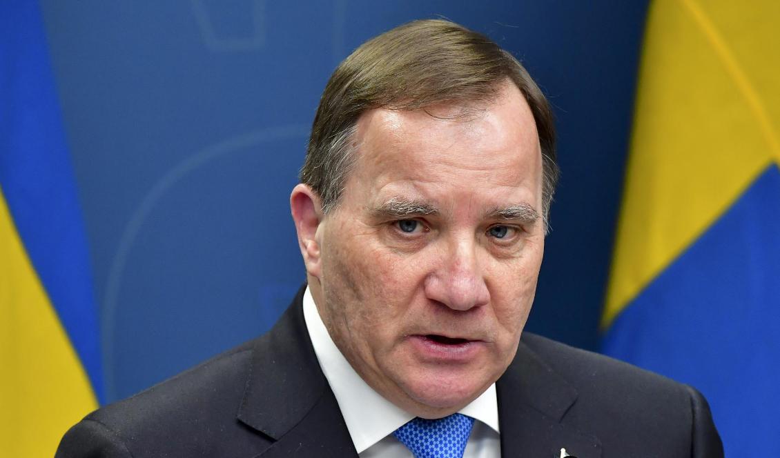 Statsminister Stefan Löfven (S). Foto: Jonas Ekströmer/TT-arkivbild