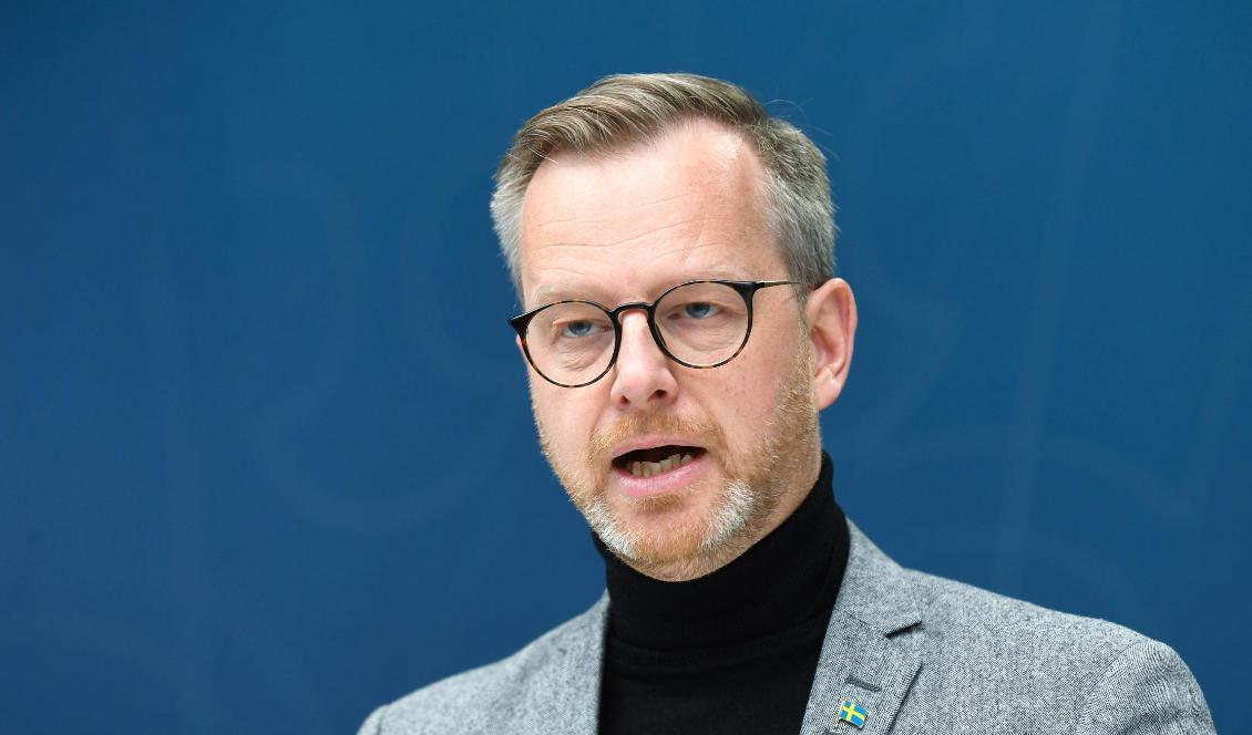 Inrikesminister Mikael Damberg (S). Foto: Fredrik Sandberg/TT