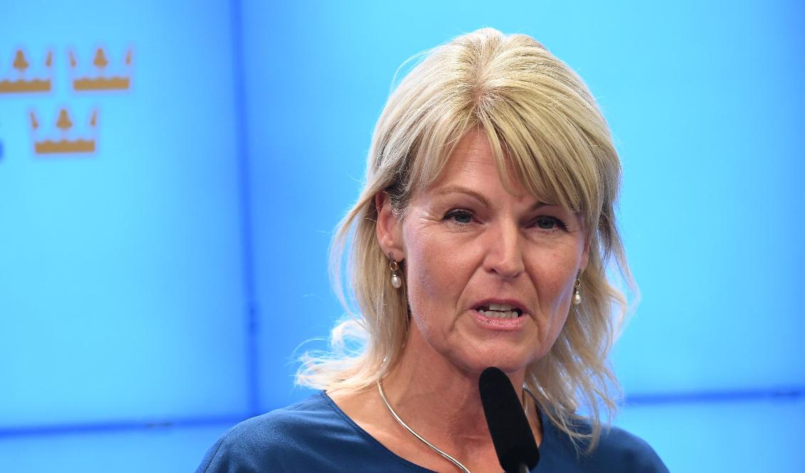 Nordenminister Anna Hallberg (S) kallar det "en orimlig diskriminering" om Danmark inte skulle öppna sina gränser för svenskar till skillnad mot tyskar. Foto: Jonas Ekströmer/TT-arkivbild