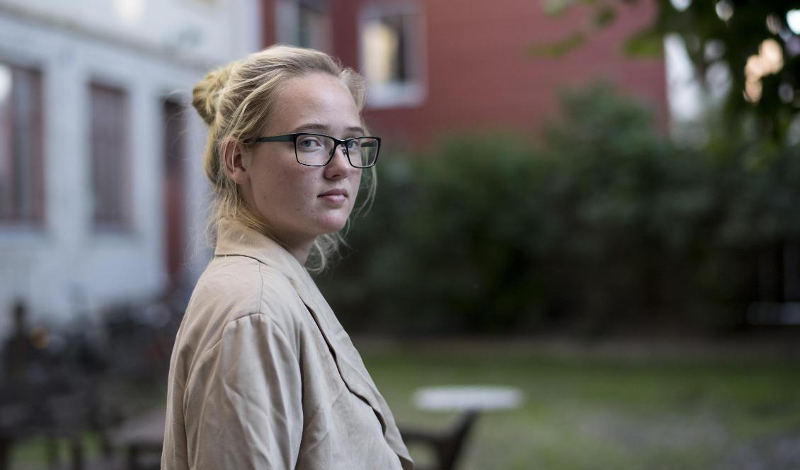 Elin Ersson. Foto: Björn Larsson Rosvall/TT-arkivbild