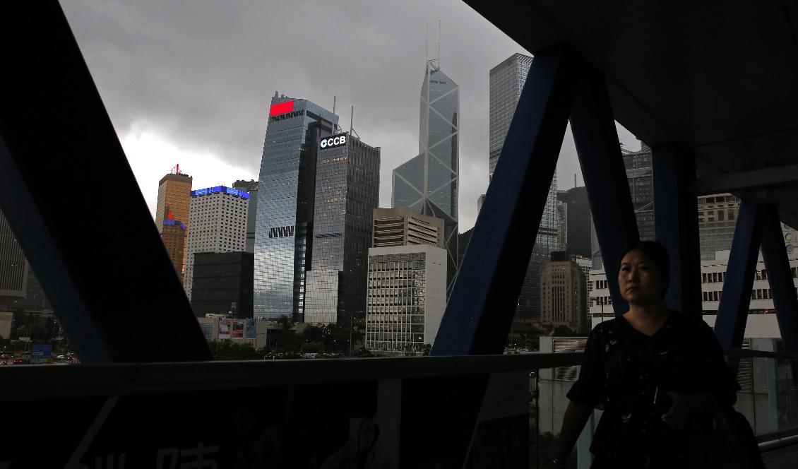 
Peking lägger fram ett nytt lagförslag om säkerhetslagstiftning i Hongkong. Foto: Kin Cheung/AP/TT-arkivbild                                                