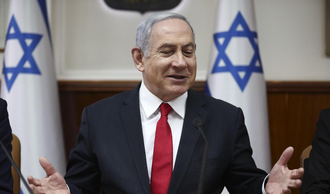 Israels premiärminister Benjamin Netanyahu har officiellt fått uppdraget att bilda ny regering. Foto: Oded Balilty/AP/TT-arkivbild