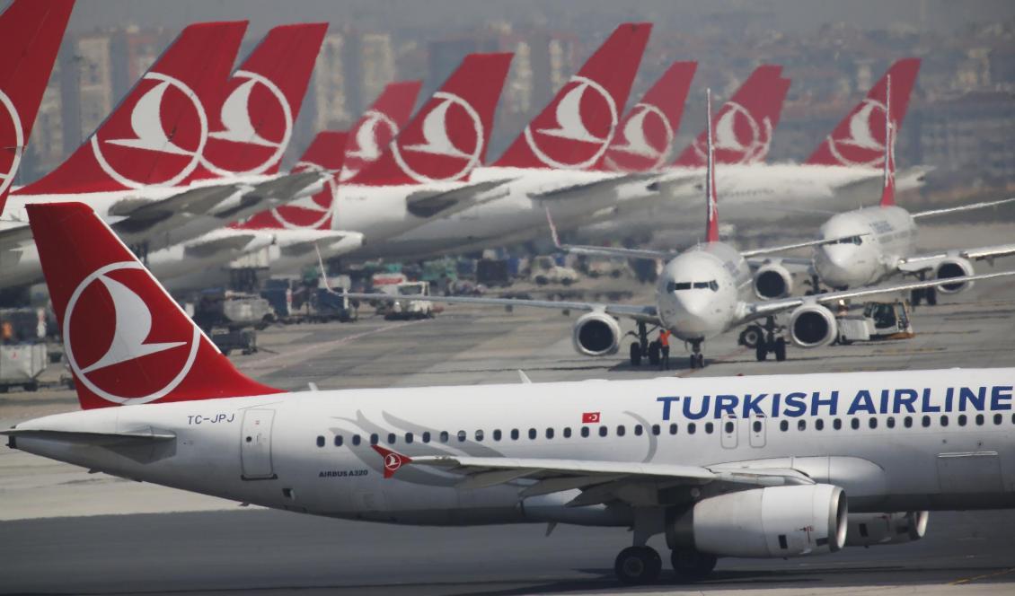 
Turkish Airlines planerar för en nystart. Foto: Lefteris Pitarakis/AP/TT-arkivbild                                                