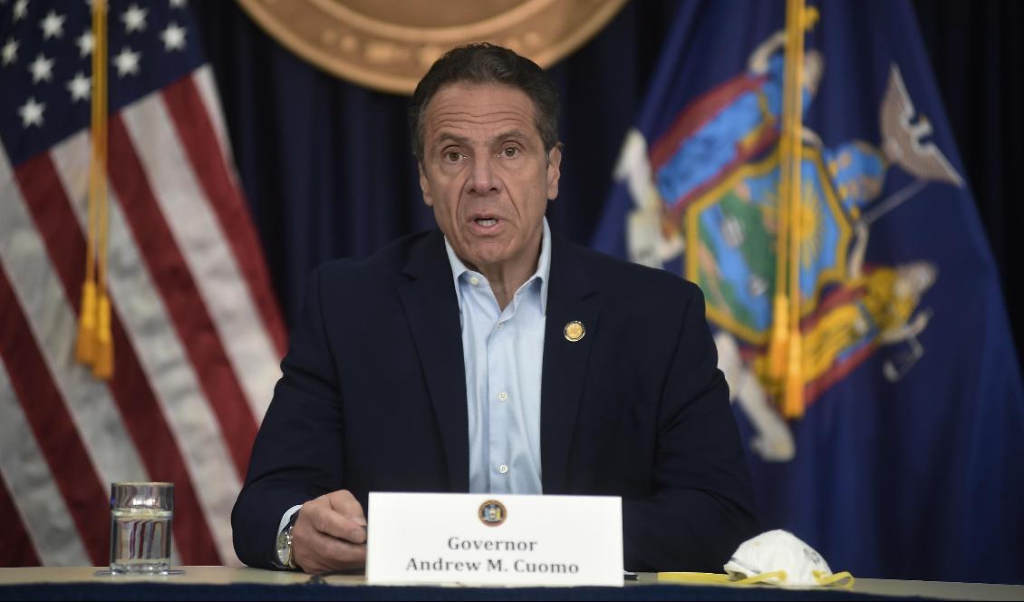 New Yorks guvernör Andrew Cuomo. Foto: John Roca-arkivbild