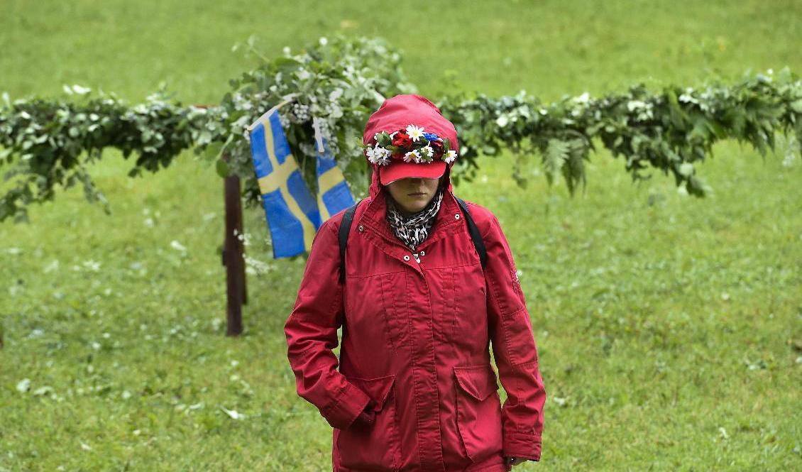 Södra Sverige ser ut att få regn på midsommarafton. Foto: Jonas Ekströmer/TT-arkivbild