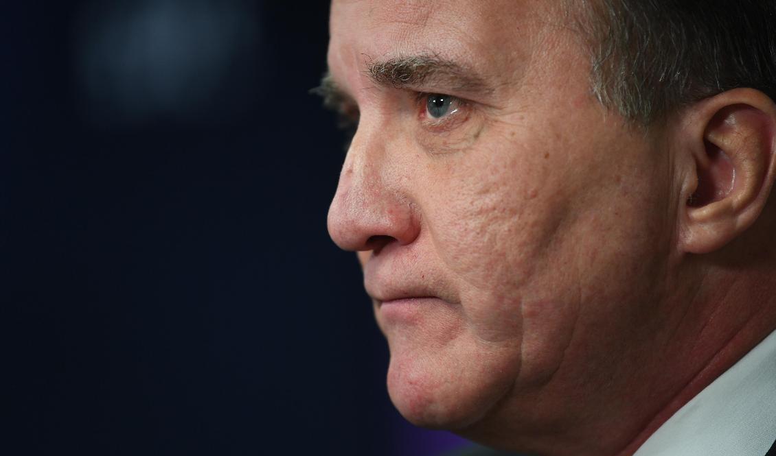 Statsminister Stefan Löfven (S). Foto: Fredrik Sandberg/TT-arkivbild