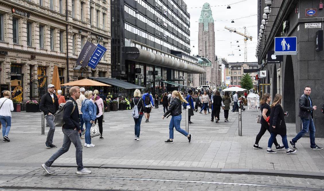 Resenärer från 17 europeiska länder tillåts resa till Finland och huvudstaden Helsingfors. Foto: Wiktor Nummelin/TT-arkivbild