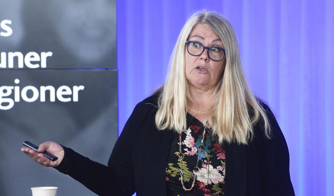 Enligt SKR:s chefsekonom Annika Wallenskog måste staten skjuta till mer pengar för att skattehöjningar ska undvikas. Foto: Ali Lorestani/TT-arkivbild