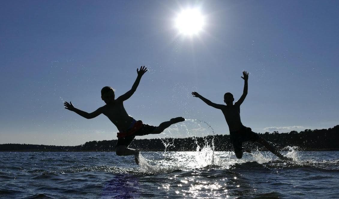Det blir varmt till helgen. Foto: Johan Nilsson/TT-arkivbild