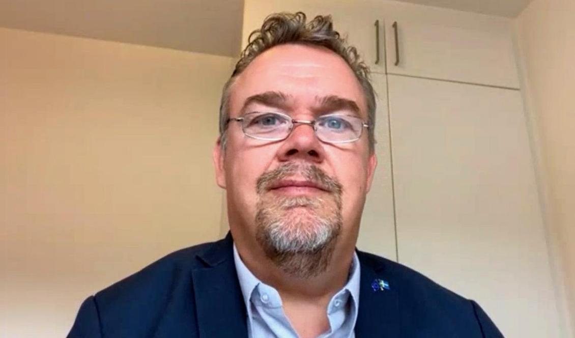 David Lega sitter i Europaparlamentet för KD och betonar vikten av europeisk enighet mot Kinas globala maktambitioner. Foto: Yi Zhang/NTD