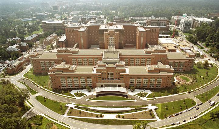 Mark O Hatfield Clinical Research Center tillhör USA:s nationella hälsoinstitut i Bethesda, Maryland. Foto: National Institutes of Health