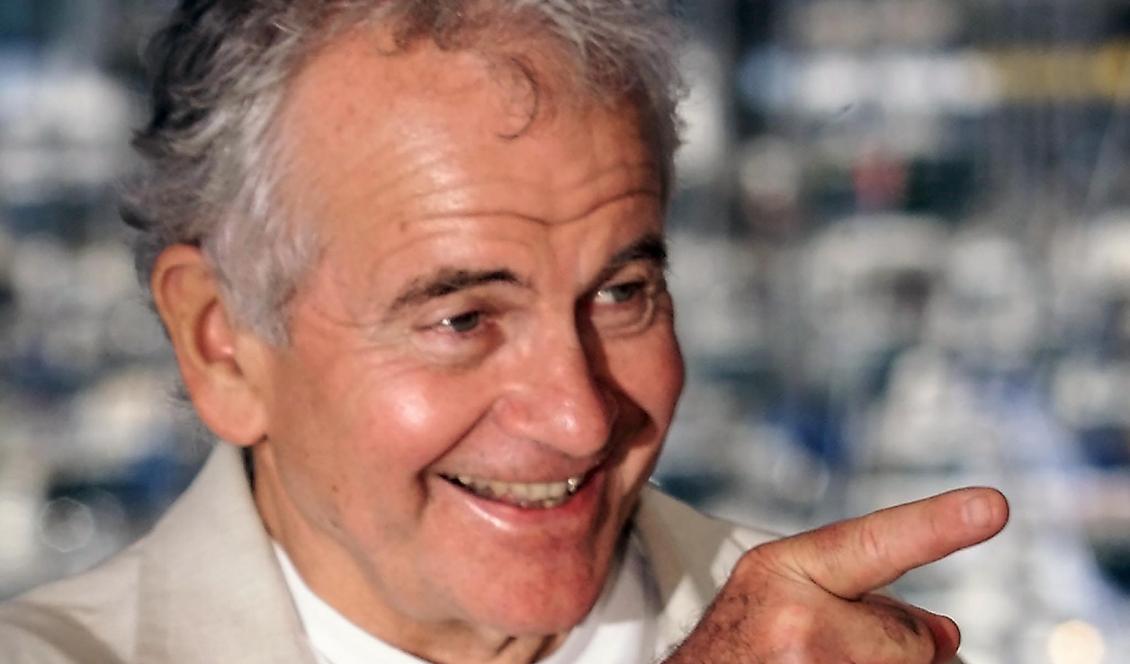 Den brittiska skådespelaren Ian Holm i Cannes den 19 maj 2000. Foto: Jack Guez/AFP via Getty Images