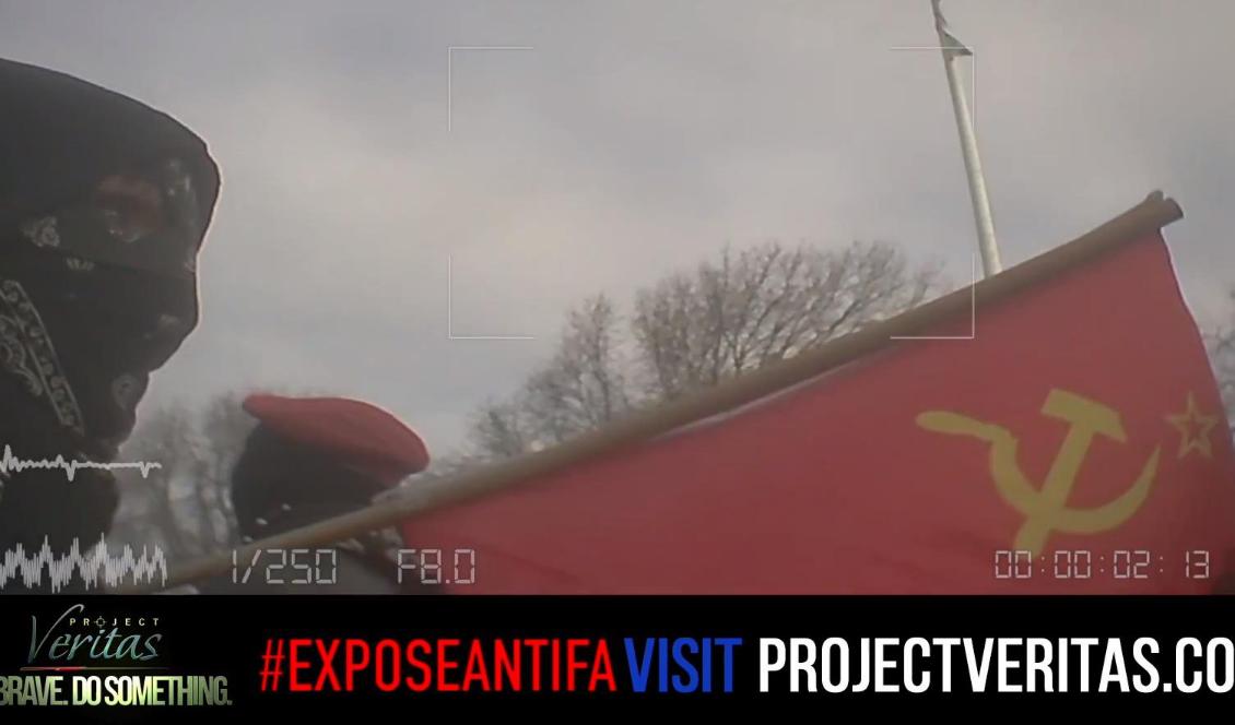 Antifa är välorganiserad och medlemmar tränas i att använda våld, enligt en reporter som har infiltrerat cellen Antifa Rose City i Portland i USA. Foto: Skärmdump/Project Veritas