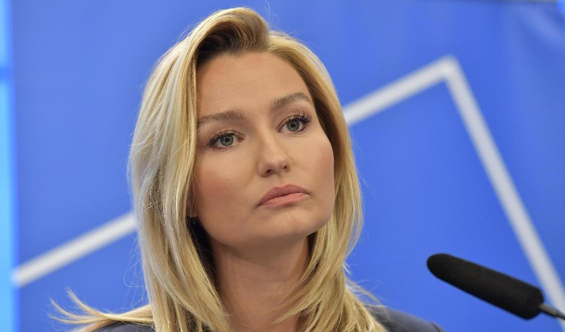 Kristdemonraternas partiledare Ebba Busch. Arkivbild. Foto: Jessica Gow/TT