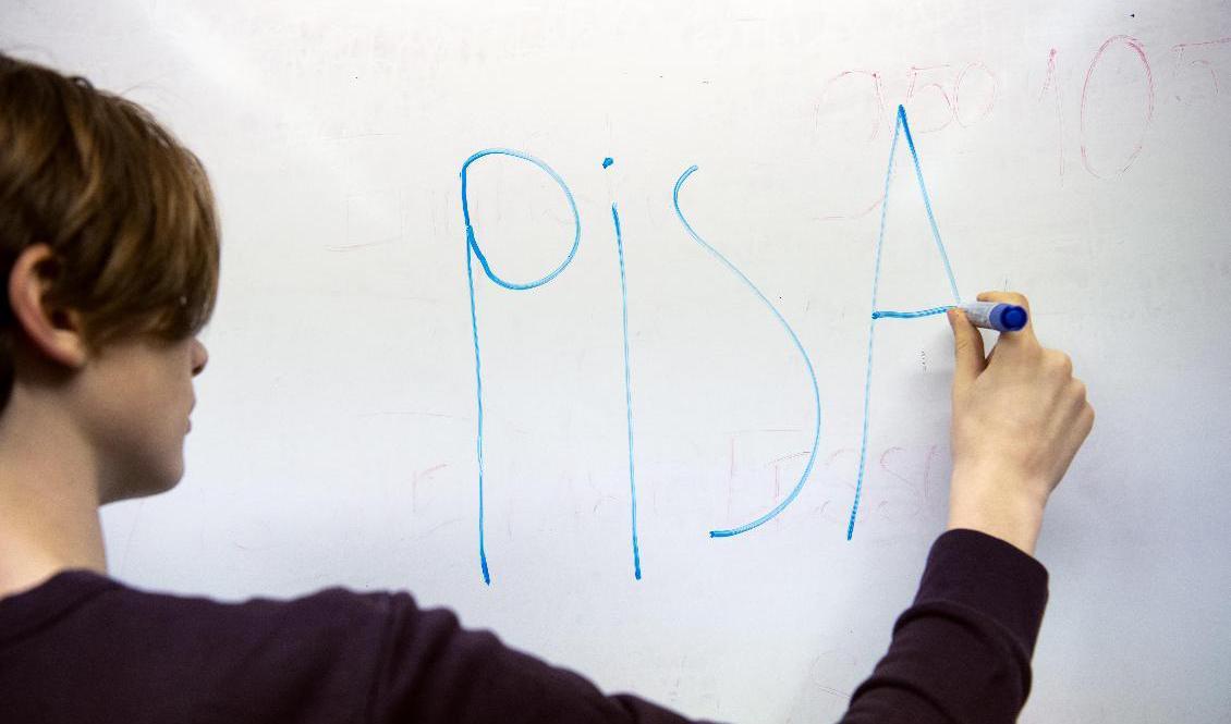 OECD är nu klar med granskningen av det svenska urvalet i Pisa-mätningen 2018. Arkivbild. Foto: Henrik Montgomery/TT