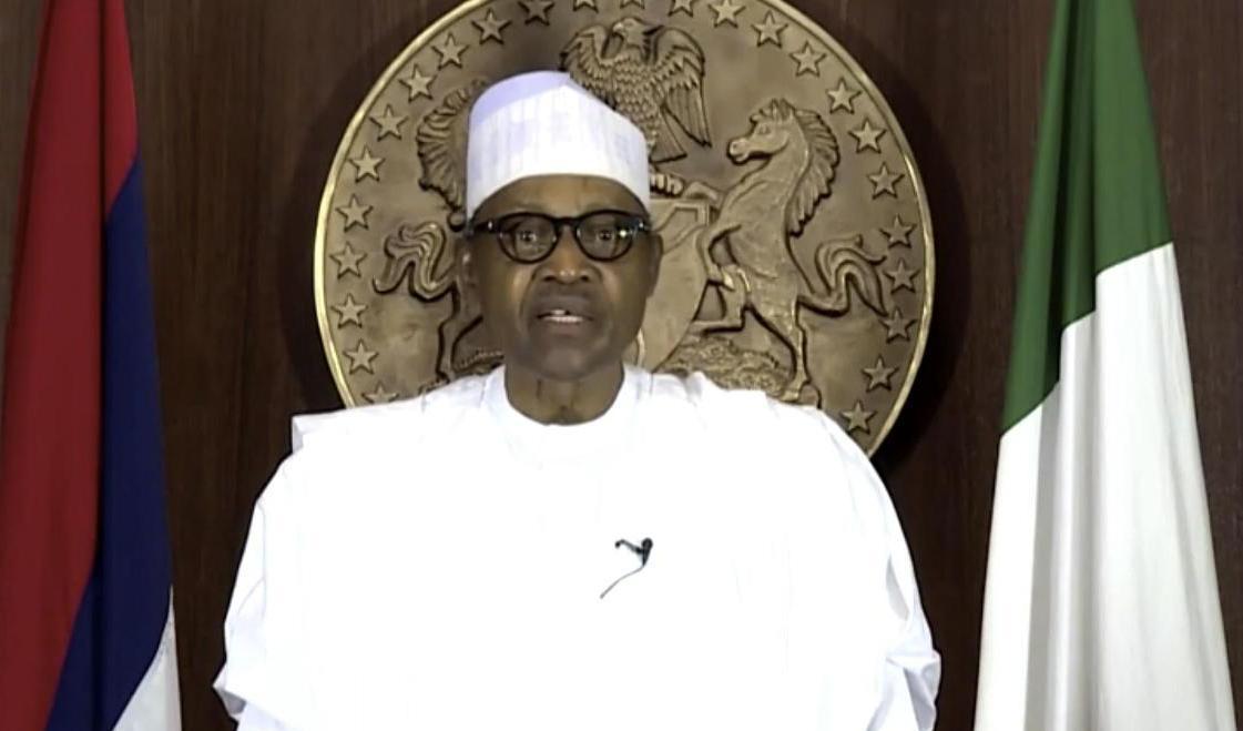 Nigerias president Muhammadu Buharik Arkivbild. Foto: UNTV/AP/TT