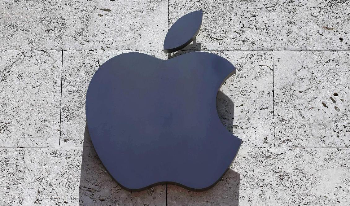 Apple har dömts att betala nära 4,5 miljarder kronor i böter. Arkivbild. Foto: Alan Diaz/AP/TT